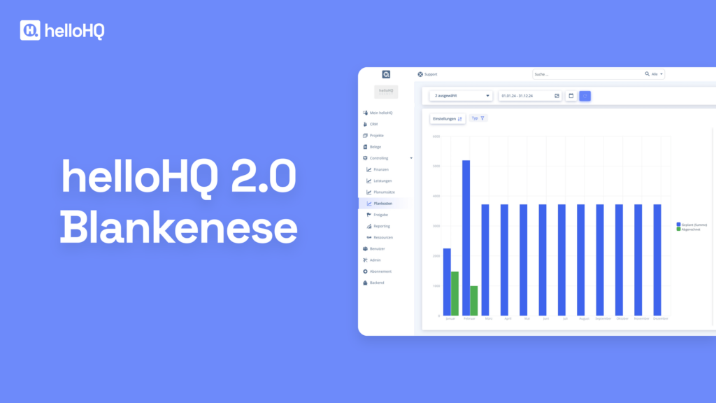 HelloHQ 2.0 Update Blankenese